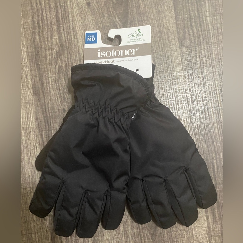SleekHeat Men’s Gloves Medium Black